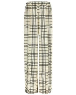 Jil Sander Fluid Viscose Broeken - Metallic