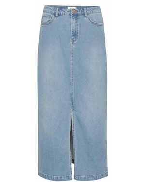 Cream Rokken ,Blauw ,Denim Denim Rok Beaverly Lichtblauw