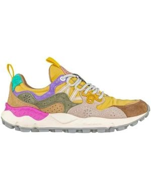 Flower Mountain Trainers - Yellow