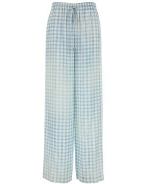 Ermanno Scervino Wide Trousers - Blue