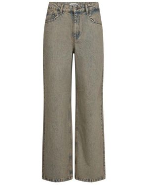 co'couture Jeans ,Blauw ,Katoen Theo Wide Jeans - Grijs
