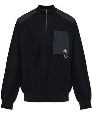 Moose Knuckles Turtlenecks - Blue