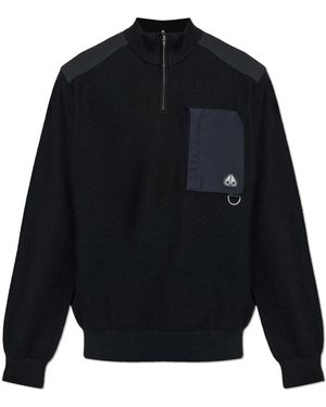 Moose Knuckles Turtlenecks - Blue