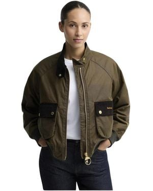 Barbour Bomber Jackets - Marron
