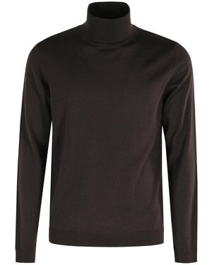 Roberto Collina Turtlenecks - Black