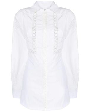 Marine Serre Shirts - White