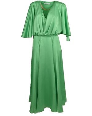 SIMONA CORSELLINI Midi Dresses - Green