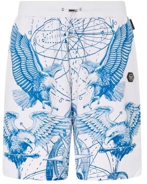 Philipp Plein Bermudas - Blue