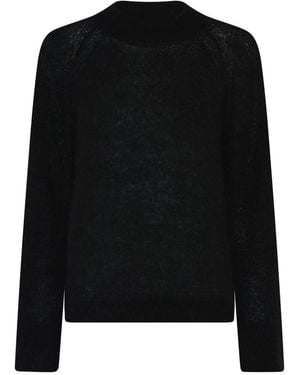 Bruuns Bazaar Round-Neck Knitwear - Noir