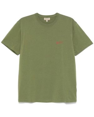 Woolrich Grüne Crew Neck T-Shirts Und Polos