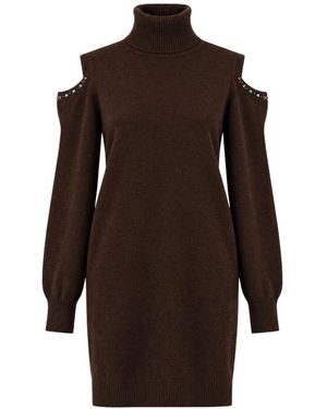 Twinset Actitude Knit Dress - Bruin