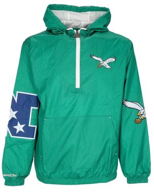 Mitchell & Ness Team Og 2.0 Anorak Windbreaker - Groen