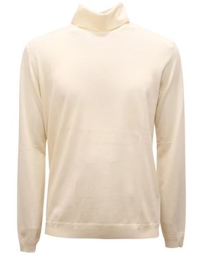 GOES BOTANICAL Dolcevita Rollkragenpullover - Natur