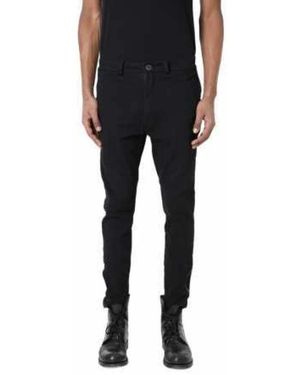 LA HAINE INSIDE US Slim-Fit Trousers - Black