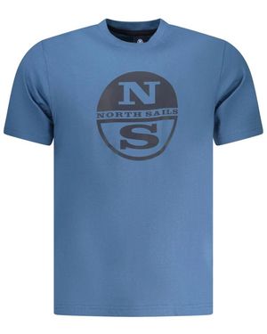 North Sails T-Shirts - Blue