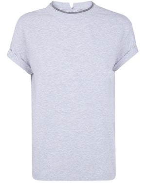 Brunello Cucinelli T-Hemden - Blauw