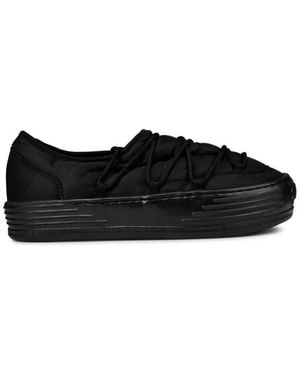 Palm Angels Snow Puffed Logo Trainers - Black