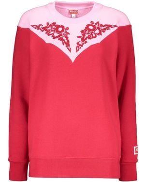 KENZO Round-Neck Knitwear - Pink