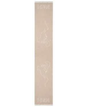 Alviero Martini 1A Classe Winter Scarves - Wit