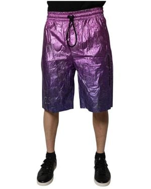 Dolce & Gabbana Casual Shorts - Purple