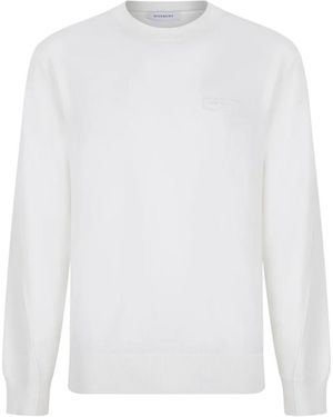 Givenchy Round-Neck Knitwear - White