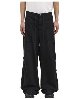 Entire studios Wide Trousers - Black