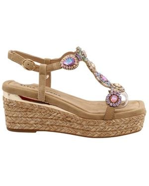 Alma En Pena. Wedges - Metallic