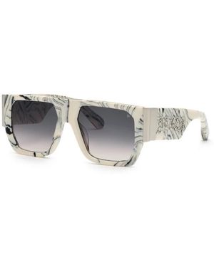Philipp Plein Authentische Brille Mit Premium-Qualität - Mettallic