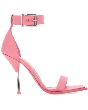 McQueen High Heel Sandals - Rosa