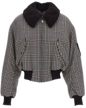 Stella McCartney Gevoerde Bomberjack - Grijs