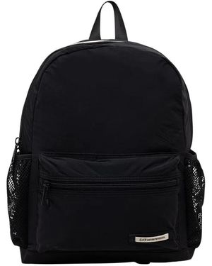 EA7 City Logo-Patch Rucksack - Schwarz