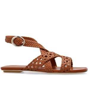 Stuart Weitzman Flat Sandals - Marrón