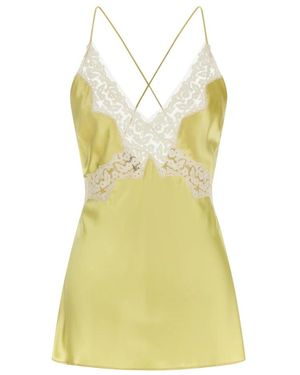 Alberta Ferretti Sleeveless Tops - Yellow