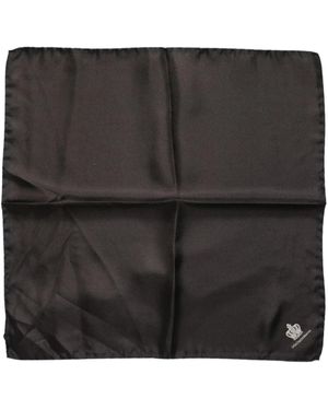 Dolce & Gabbana Vierkante Sjaal - Zwart