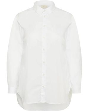 Kaffe Overhemden ,Wit ,Polyester Belli Blouse