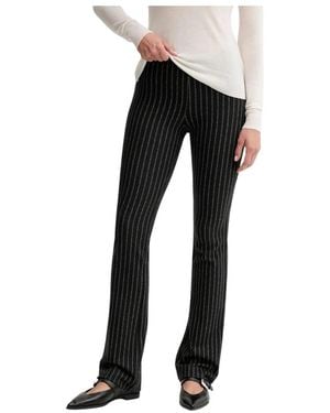 Sessun Straight Hosen - Schwarz