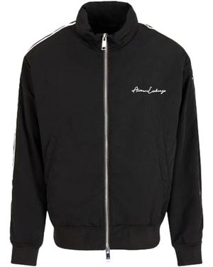 ARMANI EXCHANGE Zip-Through-Hoodie - Schwarz