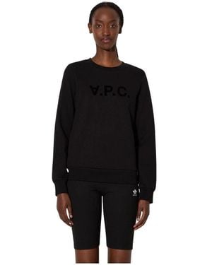 A.P.C. Sweatshirts - Negro