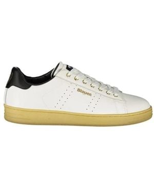 Blauer Sneakers - Metallic