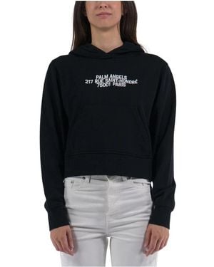 Palm Angels Hoodies - Noir