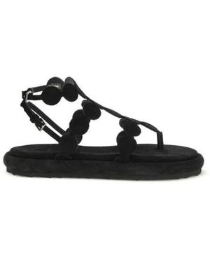 Pierre Hardy Flat Sandals - Black