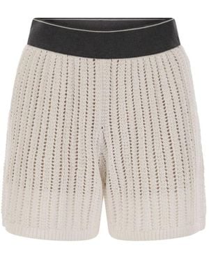 Brunello Cucinelli Short Shorts - Blanco