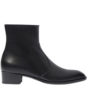 SCAROSSO Warren Chelsea Boots - Black