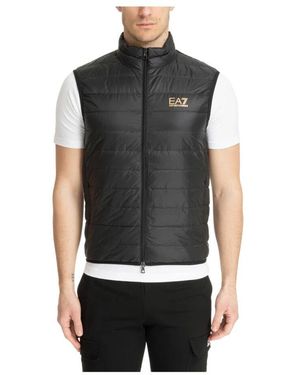 EA7 Schwarze daunenjacke trendiger stil