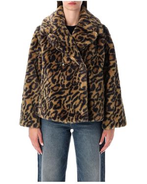 A.P.C. Faux Fur & Shearling Jackets - Zwart