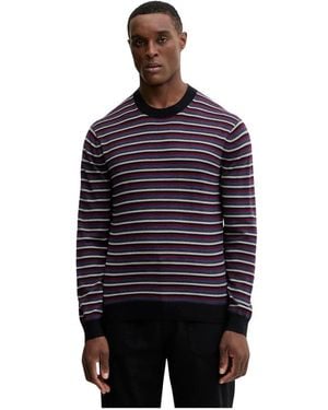 ARMANI EXCHANGE Round-Neck Knitwear - Blu