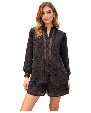 WEILI ZHENG Shirts - Black