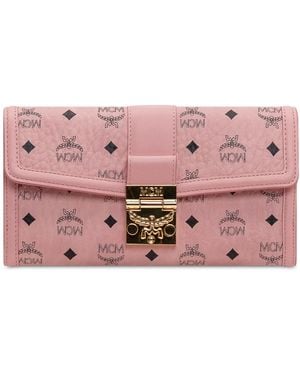 MCM Accessoires ,Roze ,Leer Tracy Chain Wallet