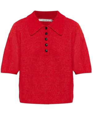 Gestuz Truien & Vesten ,Rood ,Wol Gzalpha Sweater