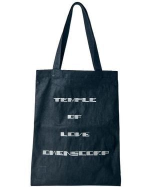 Rick Owens Tote Bags - Blue